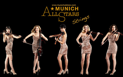 Damenband Streichquartett Bilder MUNICH STRINGS